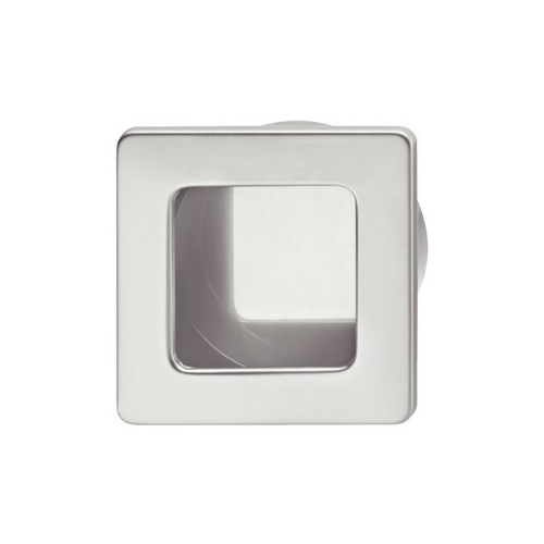 Immagine di MANIGLIA INCASSO QUADRO CROMATO OPACO