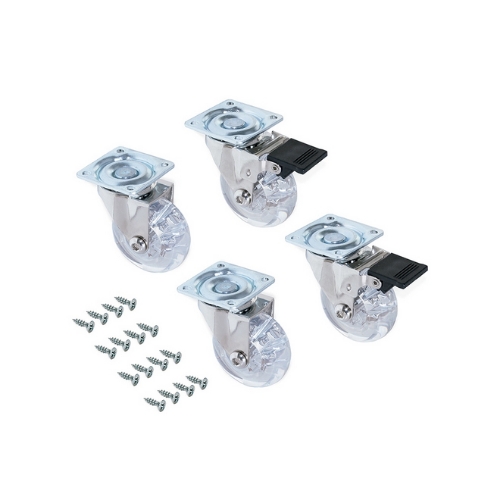 Immagine di SET RUOTE TRASPARENTI